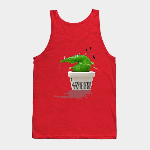 Fat Plant Asphalt Tank Top by SuperTatouille